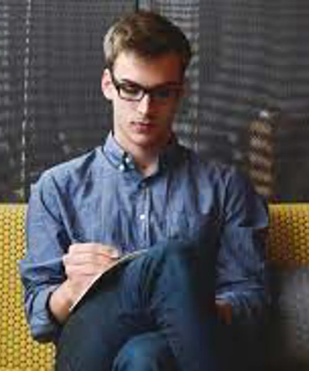 This is a man solving a problem1